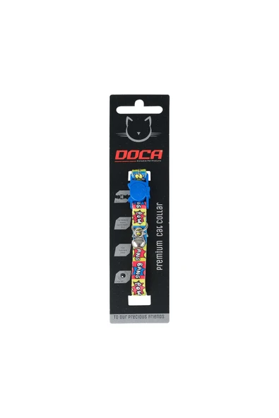 DOCA  Premium Safety Click Kedi Boyun Tasması Action ürün görseli 1
