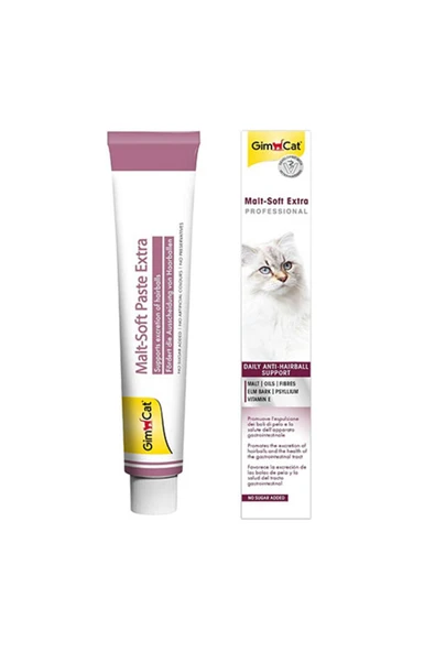Gimcat  Malt Soft Extra Tüy Yumağı Önleyici Kedi Macunu 20 gr ürün görseli 1