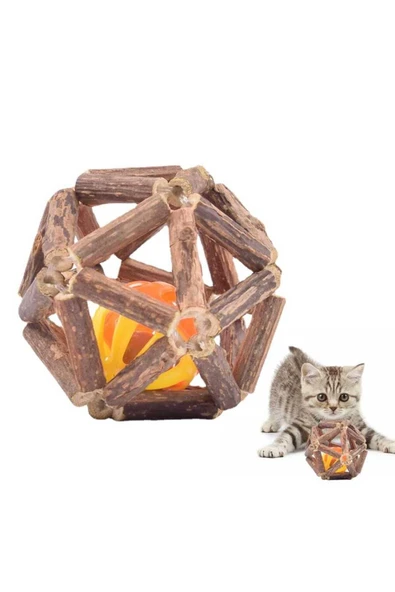 CatMozz  Matatabi Zilli Top Kedi Oyuncağı ürün görseli 1