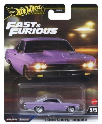 Hot Wheels Premium Fast & Furious 1966 Chevy Impala HNW46 JBL95 ürün görseli 1