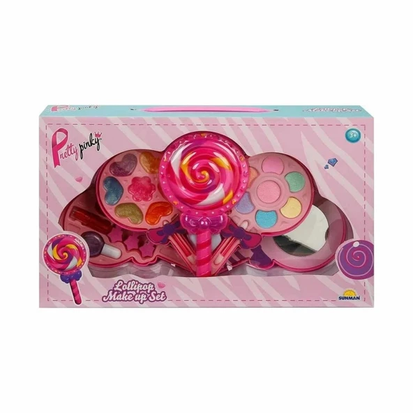 Mey İthalat® 2600 Lolipop Şekilli 4 Katlı Makyaj Güzellik Seti ürün görseli 1