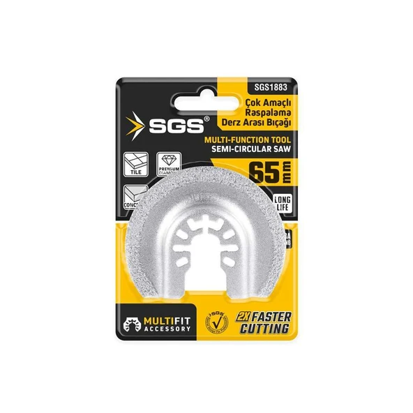 SGS 1883 Derz Arası Raspalama Bıçağı 65 mm Elmas ürün görseli 1