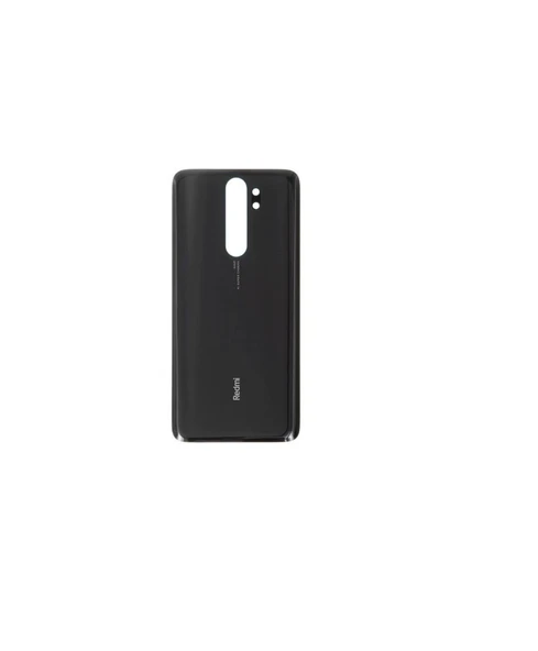 Xiaomi Redmi Note 8 Pro Arka Kapak Pil Batarya Kapağı Siyah ürün görseli 1