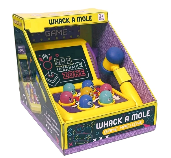 ToyCraft Skor Ekranlı Sesli Köstebek Vurma Oyunu ürün görseli 1