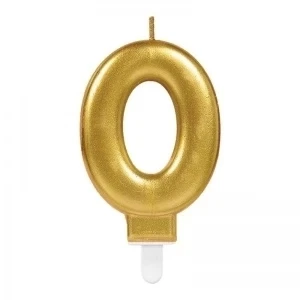 Mey İthalat® 0 Rakam Mum Gold Renk ürün görseli 1
