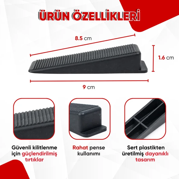 Seramik Seviye Tespit Takozu (100 Adet) - Resim 4
