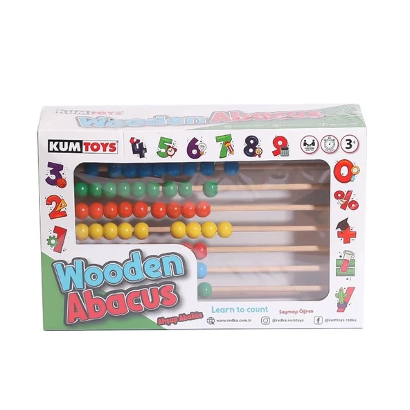 Mey İthalat® KM5632 Ahşap Abaküs - Resim 2