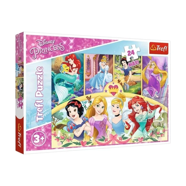 Mey İthalat® PUZZLE-14294 Princess 24 Parça Maxi Çocuk Puzzle ürün görseli 1