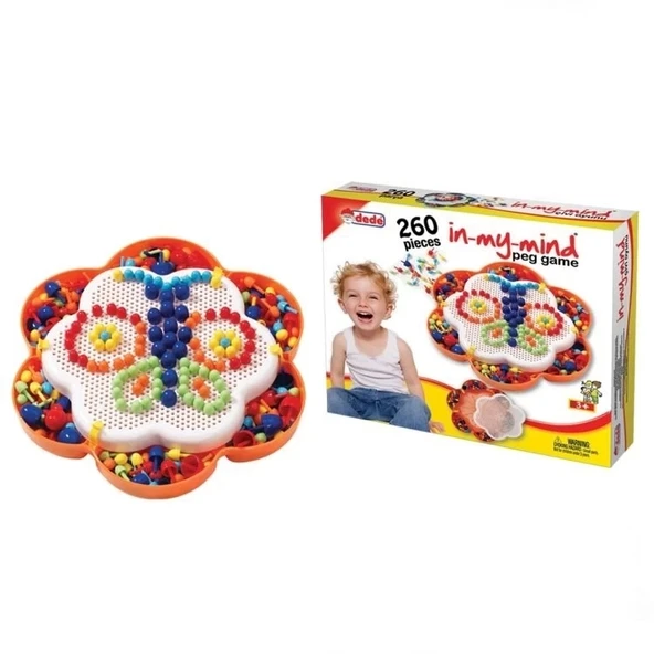 Mey İthalat® Çivi Oyunu 260 Parça ürün görseli 1