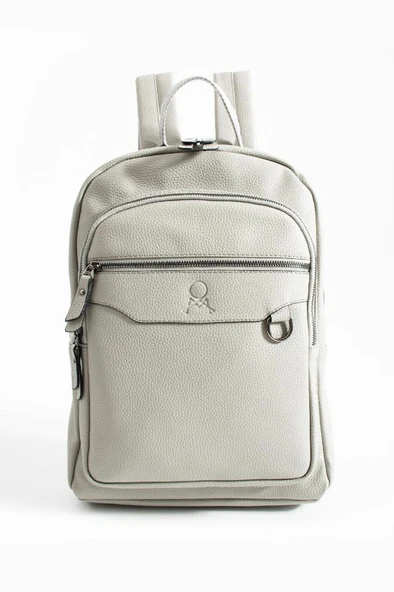 Unisex Sırt Çantası 38*24 Cm Suni Deri Laptop Bölmeli Business Evrak Çantası Mega Bag ürün görseli 1
