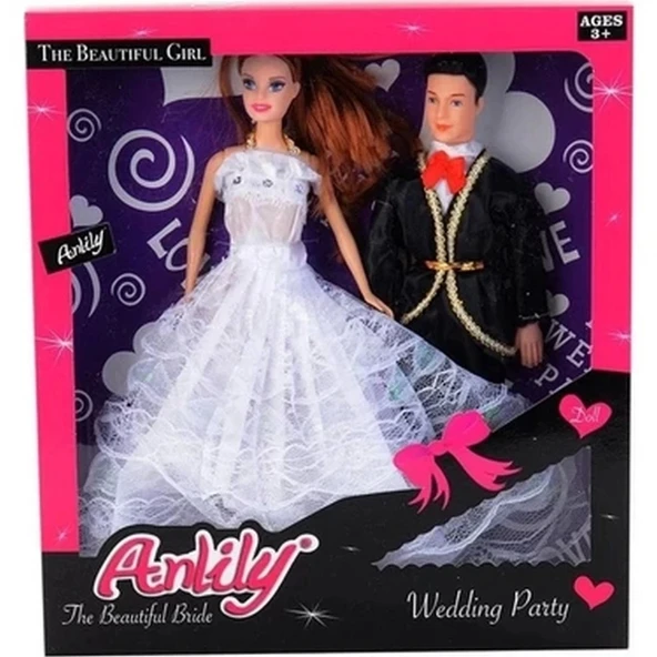 Mey İthalat® Gelin ve Damat Bebekler ürün görseli 1