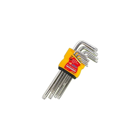 Eltos 9 Parça Profesyonel Torx Yıldız Alyan Seti - 180 Mm ürün görseli 1