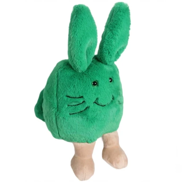 Mey İthalat® Emoji Yeşil Peluş Oyuncak 40 cm ürün görseli 1