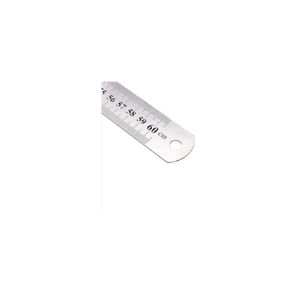 Gfb Çelik Cetvel Dayanıklı Ve Hassas Ölçüm - 60 Cm ürün görseli 1