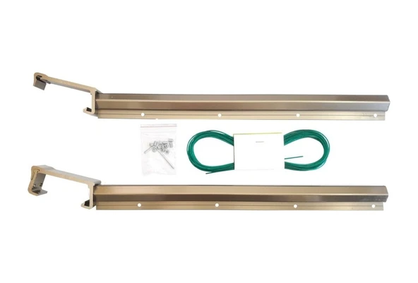 Koral Alüminyum Kare Sistem 80 30 Cm Bronz Çamaşırlık Bronz ürün görseli 1