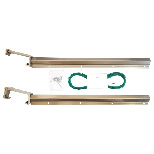 Koral Alüminyum Kare Sistem 60×25 Cm Bronz Çamaşırlık ürün görseli 1