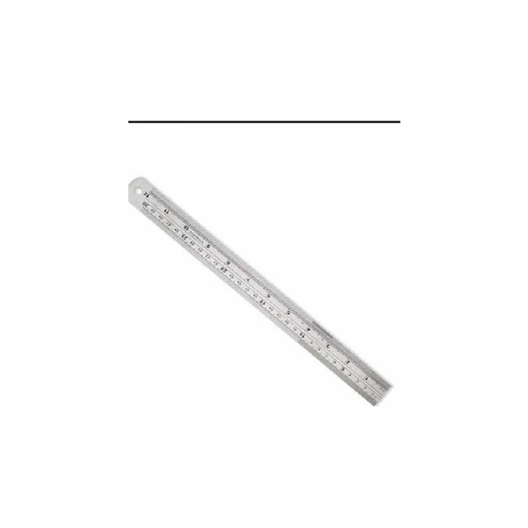 Gfb Çelik Cetvel Dayanıklı Ve Hassas Ölçüm - 30 Cm ürün görseli 1