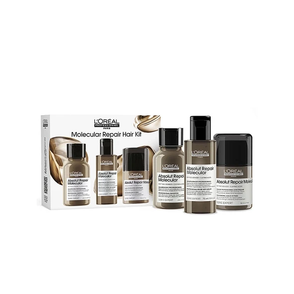 Loreal Paris Moleküler Üçlü Saç Bakım Seti ürün görseli 1