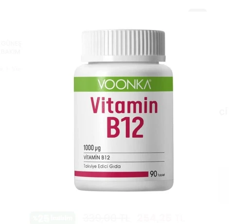 Voonka Vitamin B12 90 Tablet ürün görseli 1