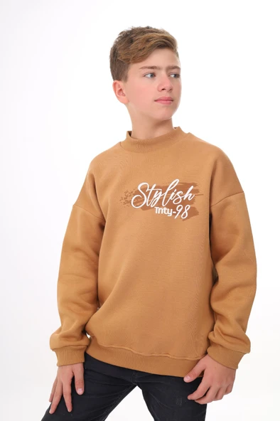 Toontoy Erkek Çocuk Baskılı Sweatshirt - Resim 12