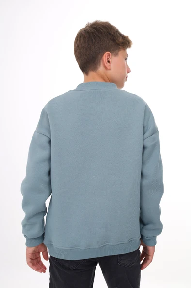 Toontoy Erkek Çocuk Baskılı Sweatshirt - Resim 10