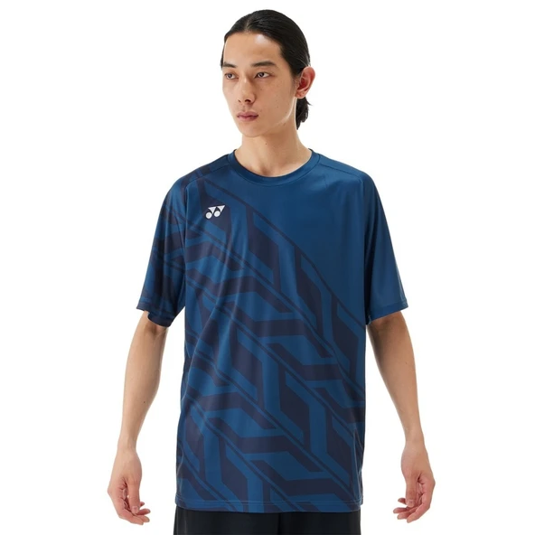 Yonex YY25 16741 Erkek Spor Tişört Lacivert ürün görseli 1
