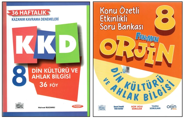 KURMAY 8. SINIF KKD DİN K.+ORJİN DİN KÜLTÜRÜ (2 KİTAP) ürün görseli 1