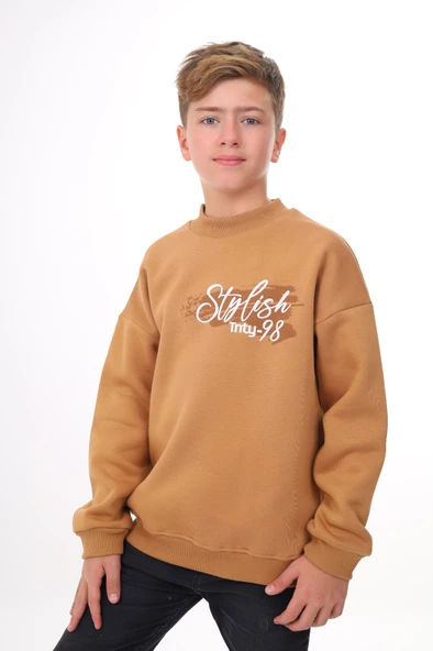 Toontoy Erkek Çocuk Baskılı Sweatshirt - Resim 11