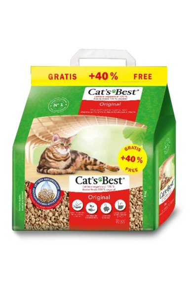 Original Cat Litter Organik Kedi Kumu 7 Lt 3 Kg ürün görseli 1