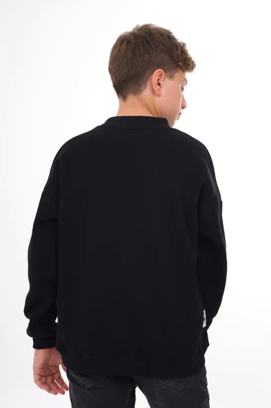 Toontoy Erkek Çocuk Baskılı Sweatshirt - Resim 4