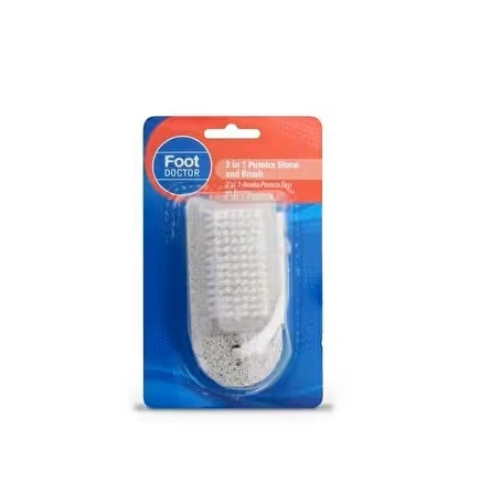 FOOT DOCTOR 2'Sİ 1 ARADA POMZA TAŞI VE FIRÇASI FD 045 ürün görseli 1
