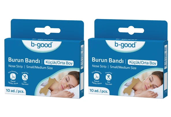 B-Good Burun Bandı Küçük Orta Boy 10'lu 2 Adet ürün görseli 1