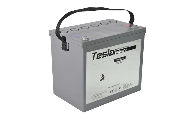 TESLA 12V 80AH MARİN JEL AKÜ (YENİ ÜRETİM) ürün görseli 1