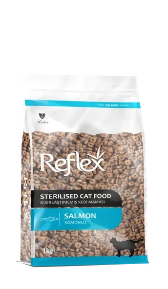REFLEX PLUS SOMONLU KISIRLAŞTIRILMIŞ KEDİ MAMASI 1 KG ürün görseli 1