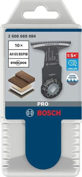 PRO AII 65 BSPIB Starlock Testere Ucu 65mm, 10lu ürün görseli 1