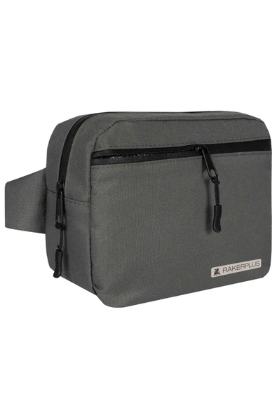 Rakerplus Gri Unisex Minimal 21x15x5 cm Bel ve Göğüs Çantası ürün görseli 1