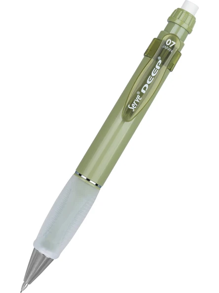 Serve Deep Toprak Tonları Yeşil Mekanik Uçlu Kalem 0.7 mm 9007 ürün görseli 1