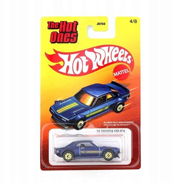 Hot Wheels The Hot Ones Die Cast Arabalar 70 Toyota Celica JBY68 JBY72 ürün görseli 1
