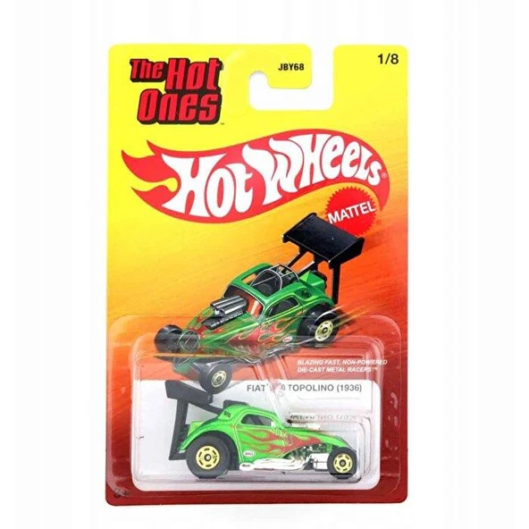 Hot Wheels The Hot One Arabalar Fiat 500 Topolino (1936) JBY68 JBY69 ürün görseli 1