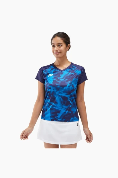 Yonex YY24 YW0033 Kadın Spor Mavi Tişört ürün görseli 1