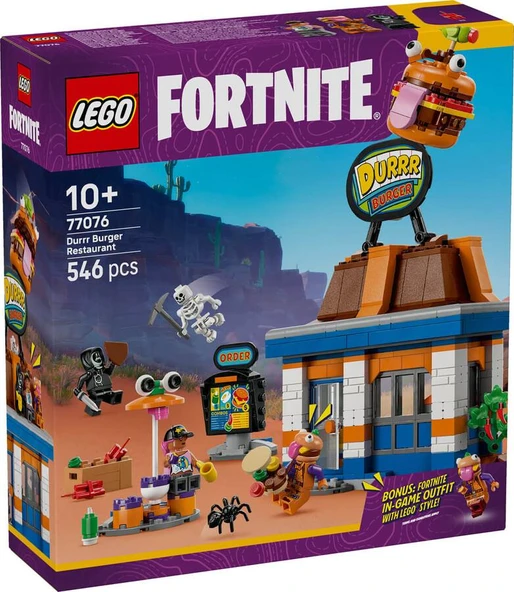 LEGO Fortnite 77076 Durrr Burger Restaurant ürün görseli 1
