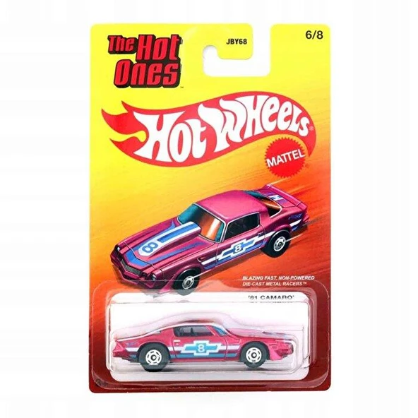 Hot Wheels The Hot Ones Arabalar 81 Camaro JBY68 JBY74 ürün görseli 1