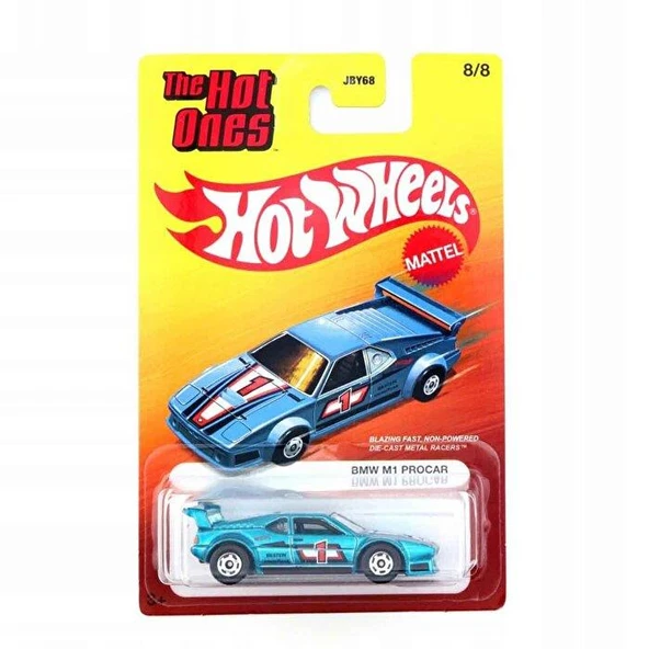Hot Wheels The Hot One Arabalar Bmw M1 Procar JBY68 JBY76 ürün görseli 1