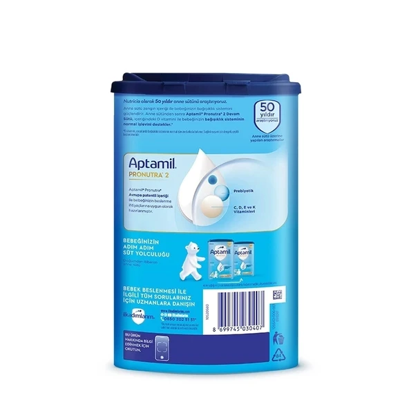 Mey İthalat®   Devam Sütü Maması No2 6-9 Ay 800 Gr - Resim 2