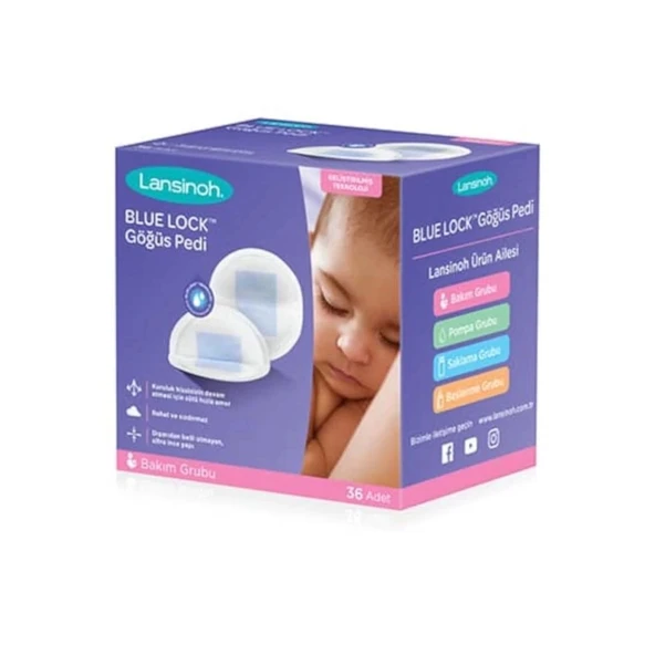 Mey İthalat®   Blue Lock Göğüs Pedi 36 Adet ürün görseli 1