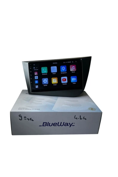 SEAT LEON 2006-2012 BLUEWAY 4-64 PROFESYONEL OEM MULTİMEDİA ürün görseli 1