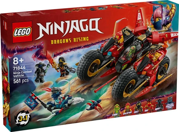 LEGO Ninjago 71844 Ninja Combat Vehicle ürün görseli 1
