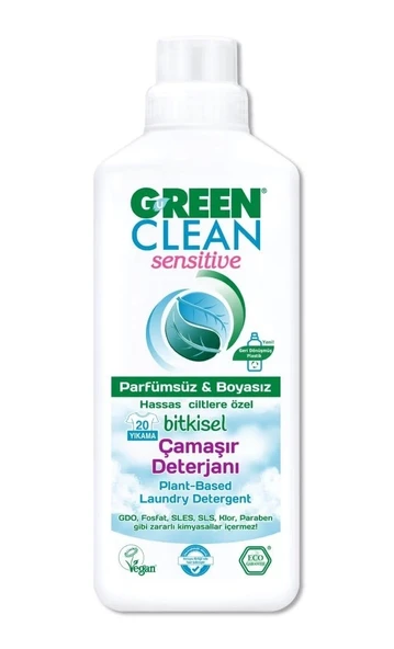 Mey İthalat®   Sensitive Parfümsüz Bitkisel Çamaşır Deterjanı 1000 ml ürün görseli 1