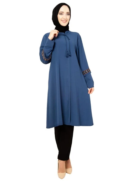 Moda Çizgi Desenli Tunik ürün görseli 1