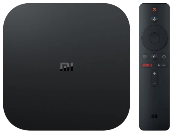 Xiaomi Mi Box S 4K Android TV Box Media Player HDR - Dolby DTS - Chromecast VİTRİN ürün görseli 1